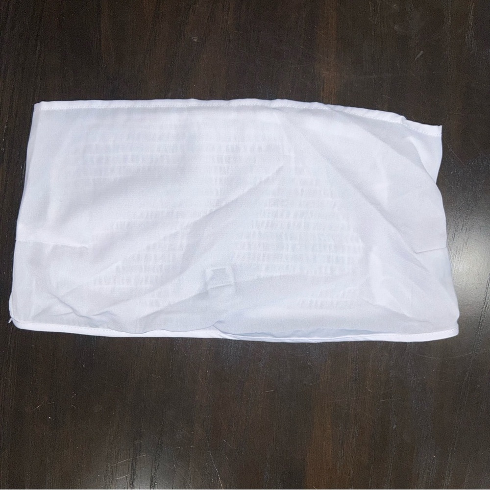 NWOT white bandeau top women’s Large by better together